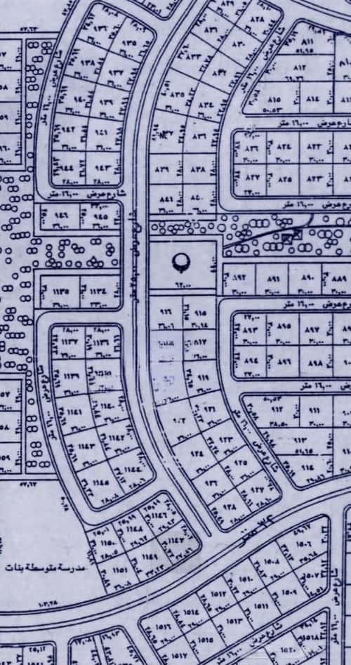 Land 418.5 SQM Facing North on 16m Width Street Al-Jazeera, North Jeddah, Jeddah