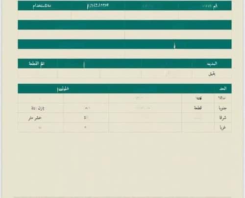 Land 300 SQM Facing East on 10m Width Street Al Firdous, Abqaiq