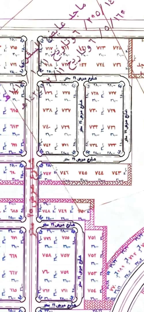 أرض 895.5 متر مربع غربية على شارع 25م الشويضي، شمال جدة، جدة