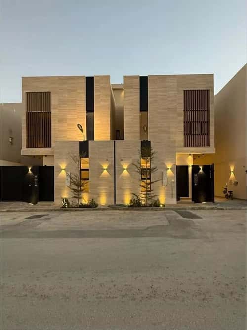 Villa 372.65 SQM Facing East on 20m Width Street Al-Mahdiyah, West Riyadh, Riyadh