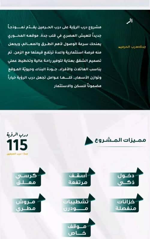 شقة 1666.35 متر مربع ب 3 غرف الفيحاء، جنوب جدة، جدة