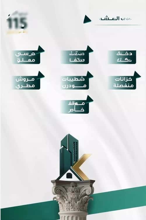 شقة 1666.35 متر مربع ب 3 غرف الفيحاء، جنوب جدة، جدة