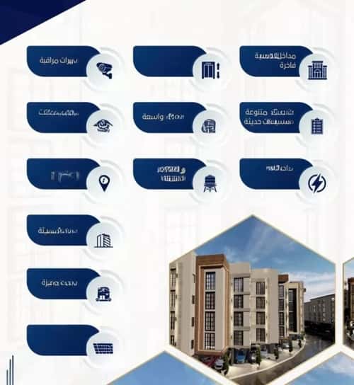 Apartment 2645.07 SQM with 3 Bedrooms Al-Wisam, North Jeddah, Jeddah