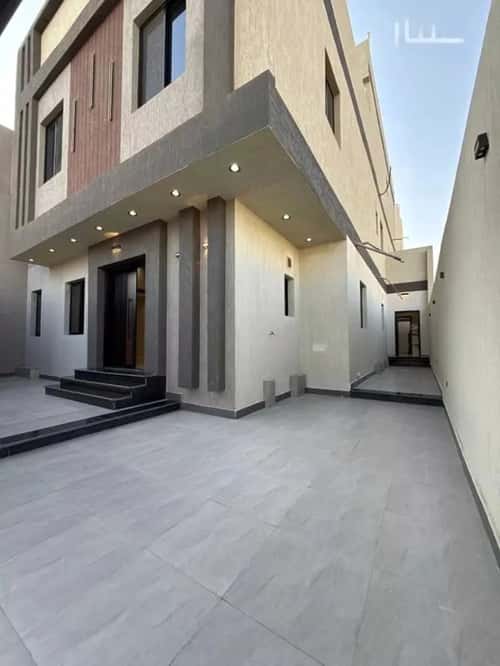 Villa 312.38 SQM Facing South on 15m Width Street Al Zomorod, North Jeddah, Jeddah