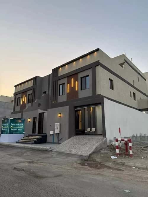 Villa 312.38 SQM Facing South on 15m Width Street Al Zomorod, North Jeddah, Jeddah