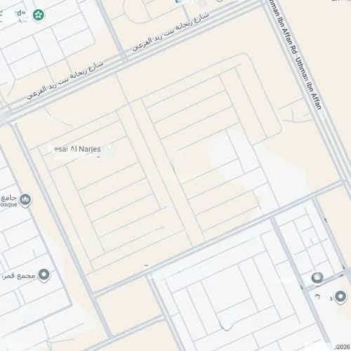 أرض 5060 متر مربع النرجس، شمال الرياض، الرياض