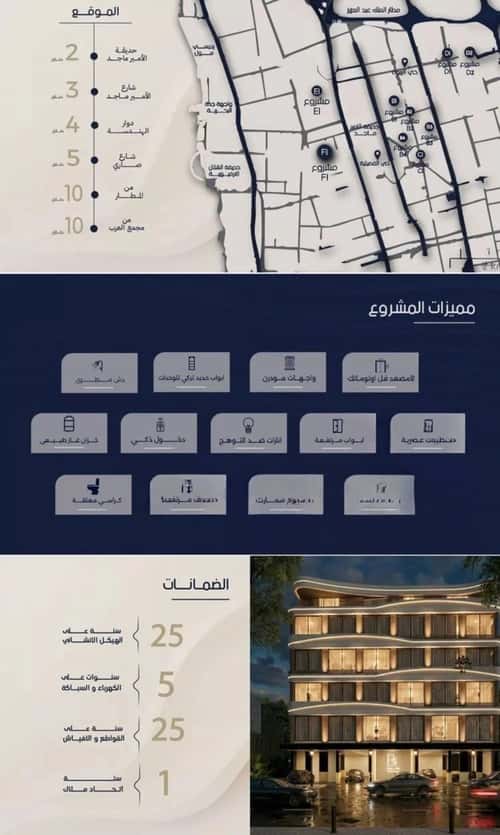 شقة 600 متر مربع ب 3 غرف الربوة، شمال جدة، جدة