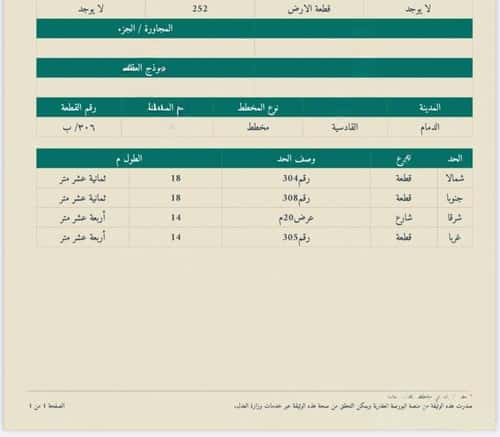 عمارة 257.4 متر مربع واجهة شرقية القادسية، الدمام