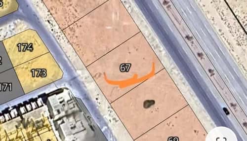 Land 1344.937 SQM Facing North East on 60m Width Street Al Dana, Al Ahsa