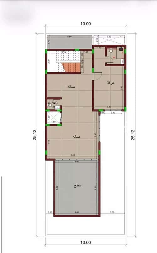 Villa 276.38 SQM Facing West on 15m Width Street An-Narjis, North Riyadh, Riyadh