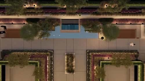 شقة 6600 متر مربع بغرفتين الخزامى، الرياض