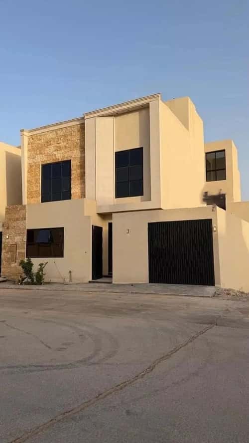 Villa 338.71 SQM Facing East on 20m Width Street Al-Mahdiyah, West Riyadh, Riyadh