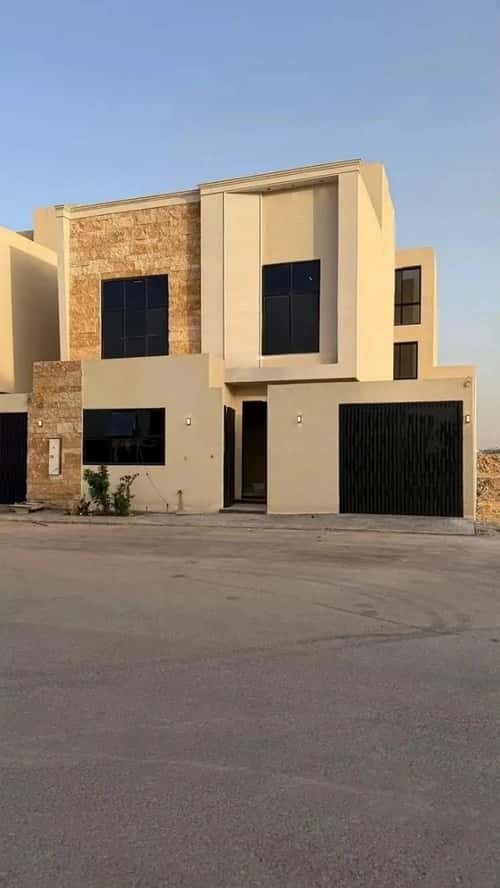 Villa 338.71 SQM Facing East on 20m Width Street Al-Mahdiyah, West Riyadh, Riyadh