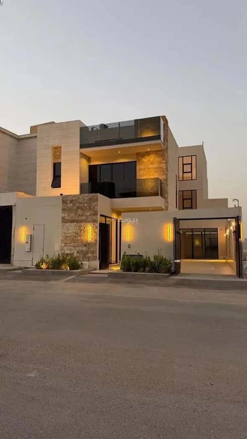 Villa 338.71 SQM Facing East on 20m Width Street Al-Mahdiyah, West Riyadh, Riyadh