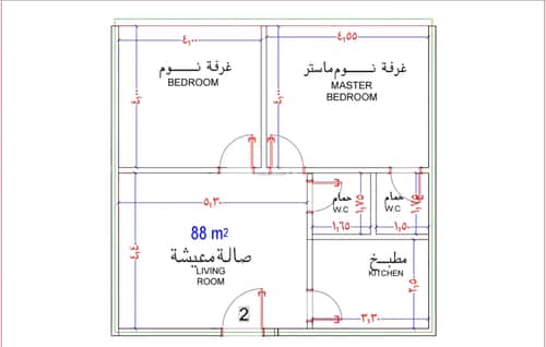 شقة بغرفتين أبحر الجنوبية، شمال جدة، جدة