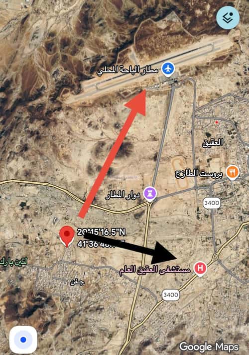 Building 650.9 SQM Facing South Al Tayebat, Al-Aqiq