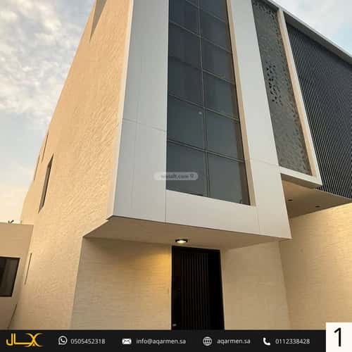 Villa 229.23 SQM Facing South on 15m Width Street Al-Arid, North Riyadh, Riyadh