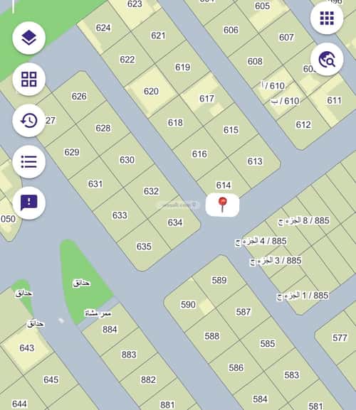 أرض 895.5 متر مربع جنوبية شرقية على شارع 25م الفنار، شمال جدة، جدة