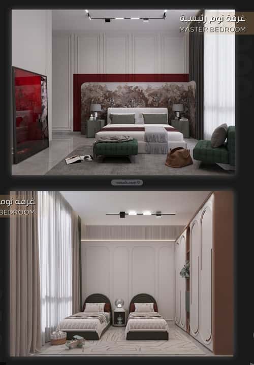 Apartment 875 SQM with 2 Bedrooms Al Zahrah, North Jeddah, Jeddah