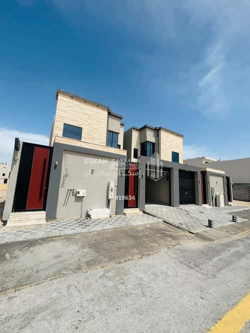 Villa 289.83 SQM Facing North on 20m Width Street Al Shooalah, Aldammam