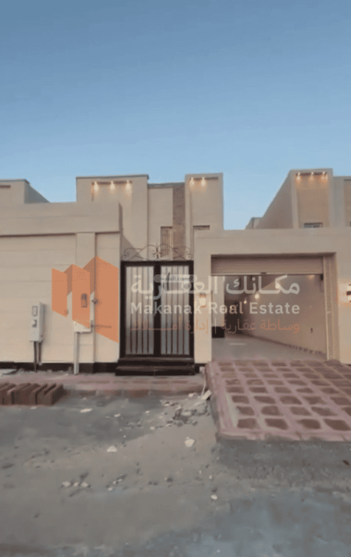 Villa 420 SQM Facing West on 20m Width Street Al Aqiq, Khobar
