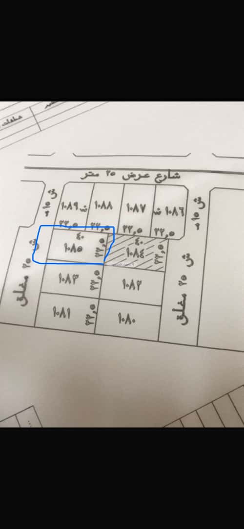 أرض 900 متر مربع جنوبية على شارع 25م الوفاء، شرق جدة، جدة