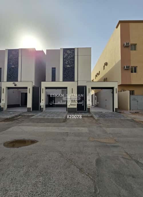 Villa 260.24 SQM Facing South on 20m Width Street Al-Janadriyah, East Riyadh, Riyadh