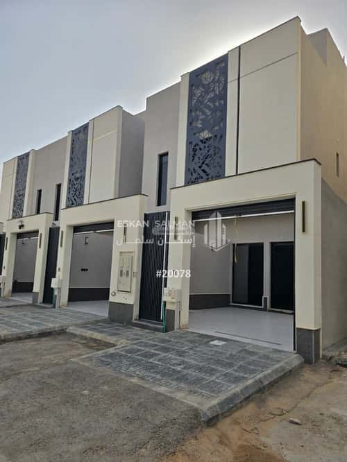 Villa 260.24 SQM Facing South on 20m Width Street Al-Janadriyah, East Riyadh, Riyadh