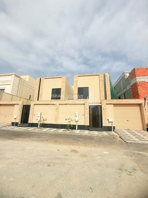 Villa 383.79 SQM Facing West on 20m Width Street Al Forsaan, Aldammam