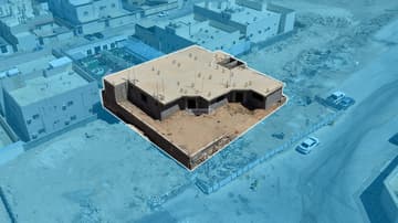 فيلا سكنية (عظم) 756م2 بحي المروج الغربي