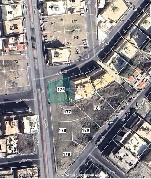Land 702 SQM Facing North West on 24m Width Street Almouhamdeah, Makkah Al Mukarramah