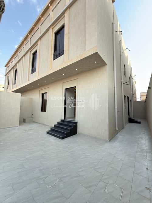 Villa 303.95 SQM Facing South on 25m Width Street Al Rawdah, Alttayif