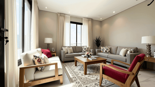 Villa 234 SQM Facing South on 32m Width Street Al Yaqoot, North Jeddah, Jeddah