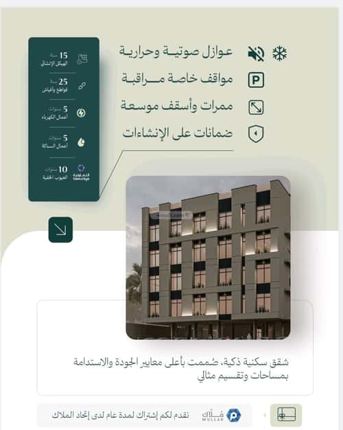 Apartment 775 SQM with 2 Bedrooms Al Nuzha, North Jeddah, Jeddah