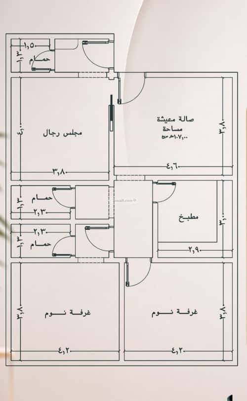 Apartment with 3 Bedrooms Al Nuzha, North Jeddah, Jeddah
