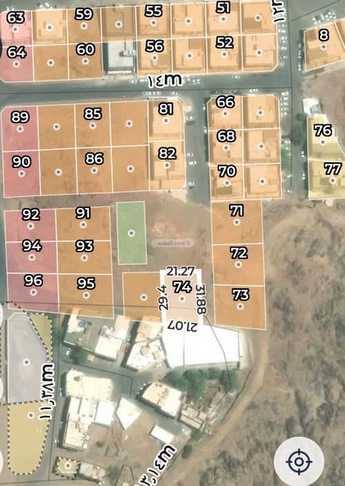 Land 658.61 SQM Jabal Ahd, Madinah
