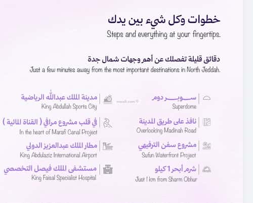 Apartment 1045.16 SQM with 3 Bedrooms Obhur Al Janoubeyyah, North Jeddah, Jeddah