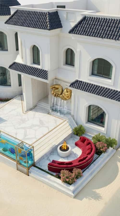 Villa 900 SQM Facing North on 20m Width Street Obhur Al Janoubeyyah, North Jeddah, Jeddah