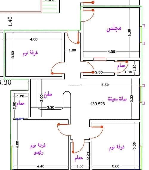 Apartment 750 SQM with 4 Bedrooms Al Manar, East Jeddah, Jeddah