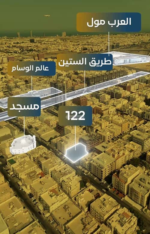 Apartment 700 SQM with 6 Bedrooms Al Nuzha, North Jeddah, Jeddah