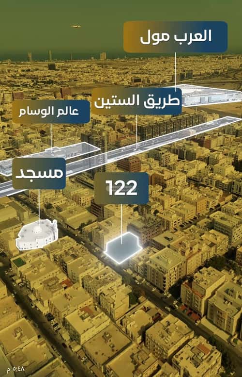 شقة ب 6 غرف النزهة، شمال جدة، جدة