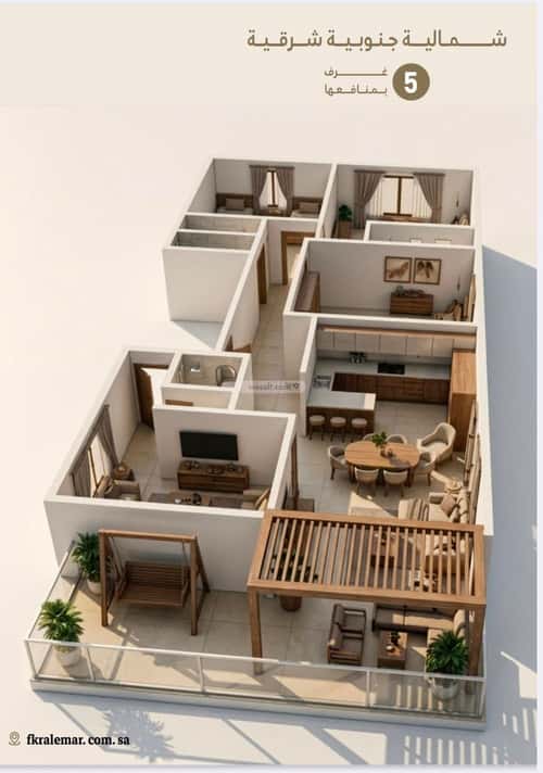 Apartment 158.63 SQM with 4 Bedrooms Al Naeem, North Jeddah, Jeddah