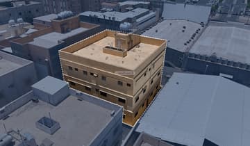 عمارة سكنية 400م2 بحي الصفق