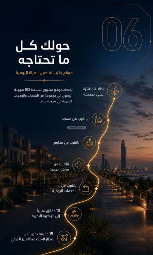 شقة 690 متر مربع ب 4 غرف السلامة، شمال جدة، جدة