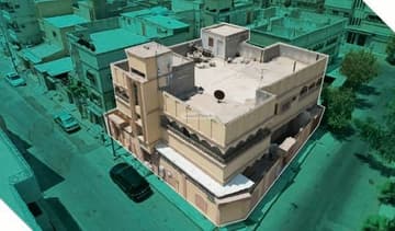 فيلا سكنية 360.50م2 بحي المربدية بالرقيقة
