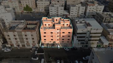 عمارة سكنية 513م2 بحي الشوقية
