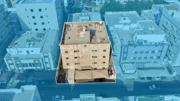 عمارة سكنية 675م2 بحي الربوة