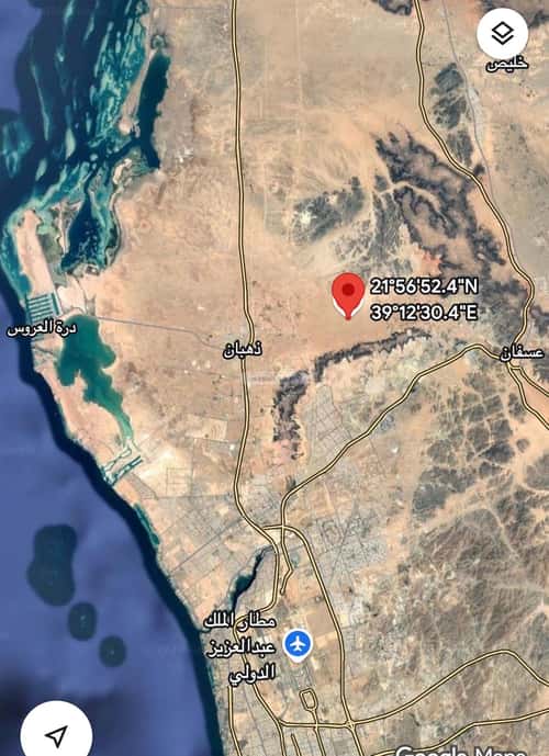 أرض 450 متر مربع غربية على شارع 16م الوداد، شمال جدة، جدة