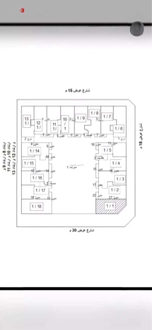 Apartment 3371.99 SQM with 2 Bedrooms Al-Arid, North Riyadh, Riyadh
