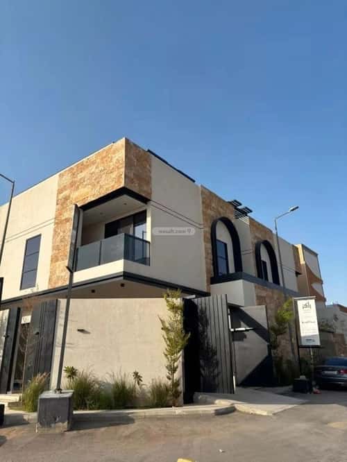 Villa 200 SQM Facing West on 12m Width Street Al-Malqa, North Riyadh, Riyadh